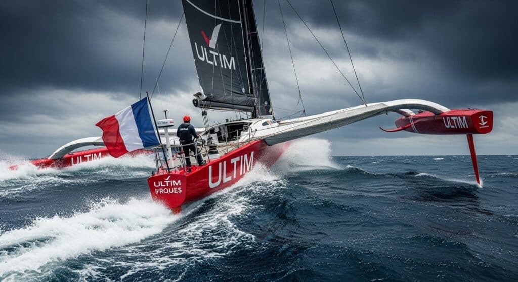 Thomas Coville Pulvérise Le Record Du Trophée Jules Verne
