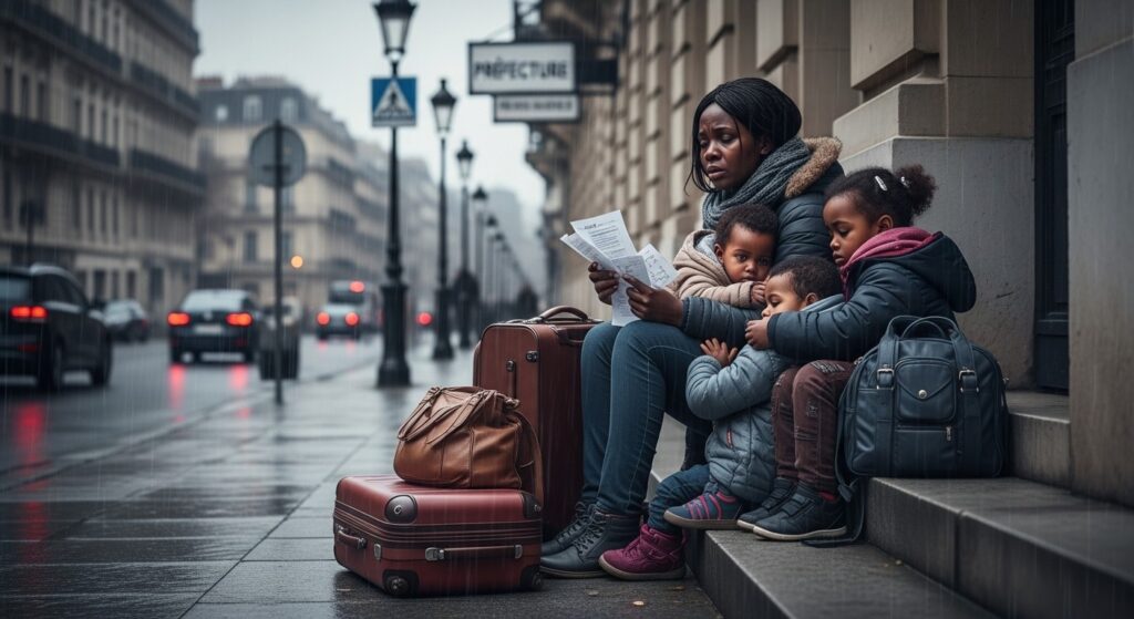 Titre de Séjour : Une Mère et Ses Enfants Face à la Rue