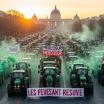 Tracteurs à Paris : Agriculteurs en Colère Face au Mercosur