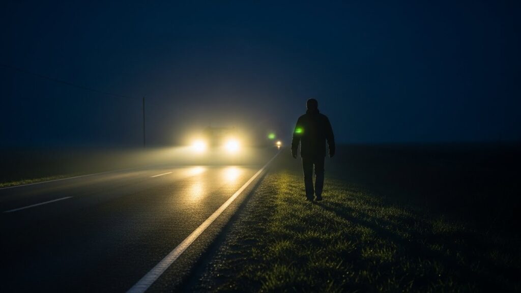 Tragédie à Villepreux : Piéton Tué sur D11 dans l&rsquo;Obscurité