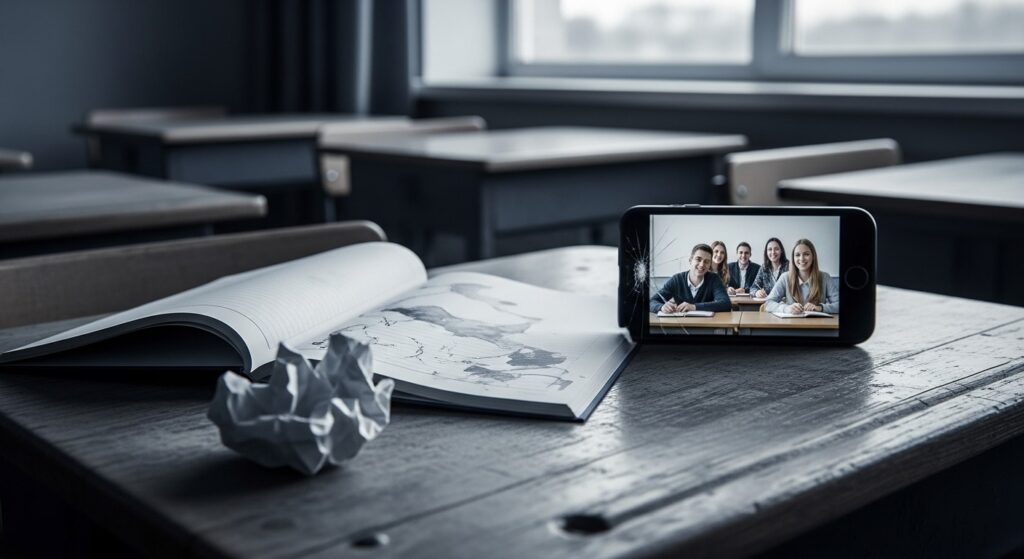 Tragédie au lycée : jalousie mortelle pour une simple photo