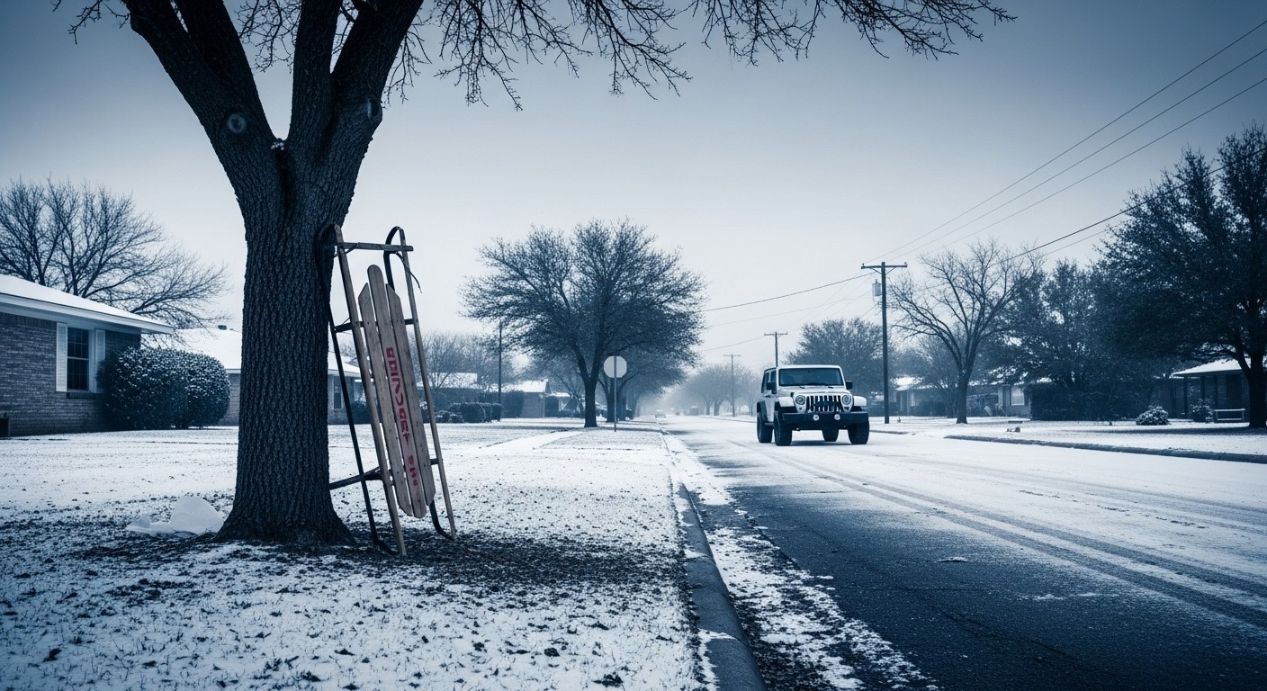 Une jeune de 16 ans perd la vie dans un accident de luge tractée par un véhicule au Texas, pendant une rare tempête hivernale. Découvrez les circonstances et les leçons à retenir.