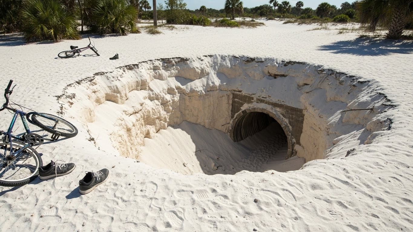Deux meilleurs amis de 14 ans perdent la vie en Floride après l'effondrement d'un tunnel de sable qu'ils creusaient depuis des jours. Une histoire déchirante qui rappelle les dangers cachés du jeu innocent.