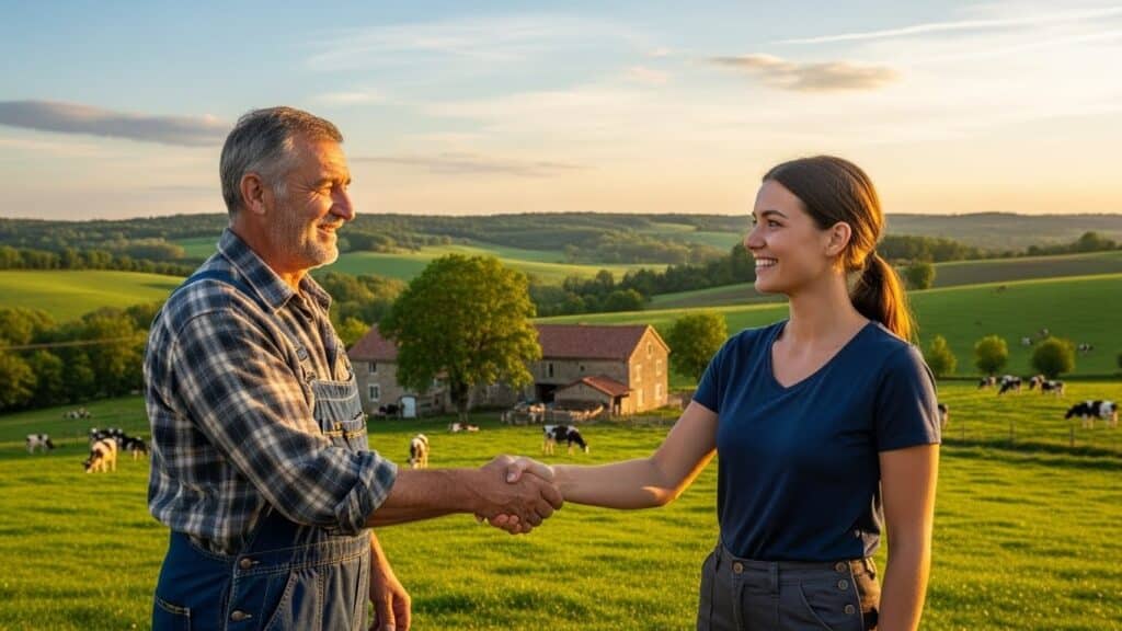 Transmission de Ferme à Jeune Agricultrice : Patience et Succès