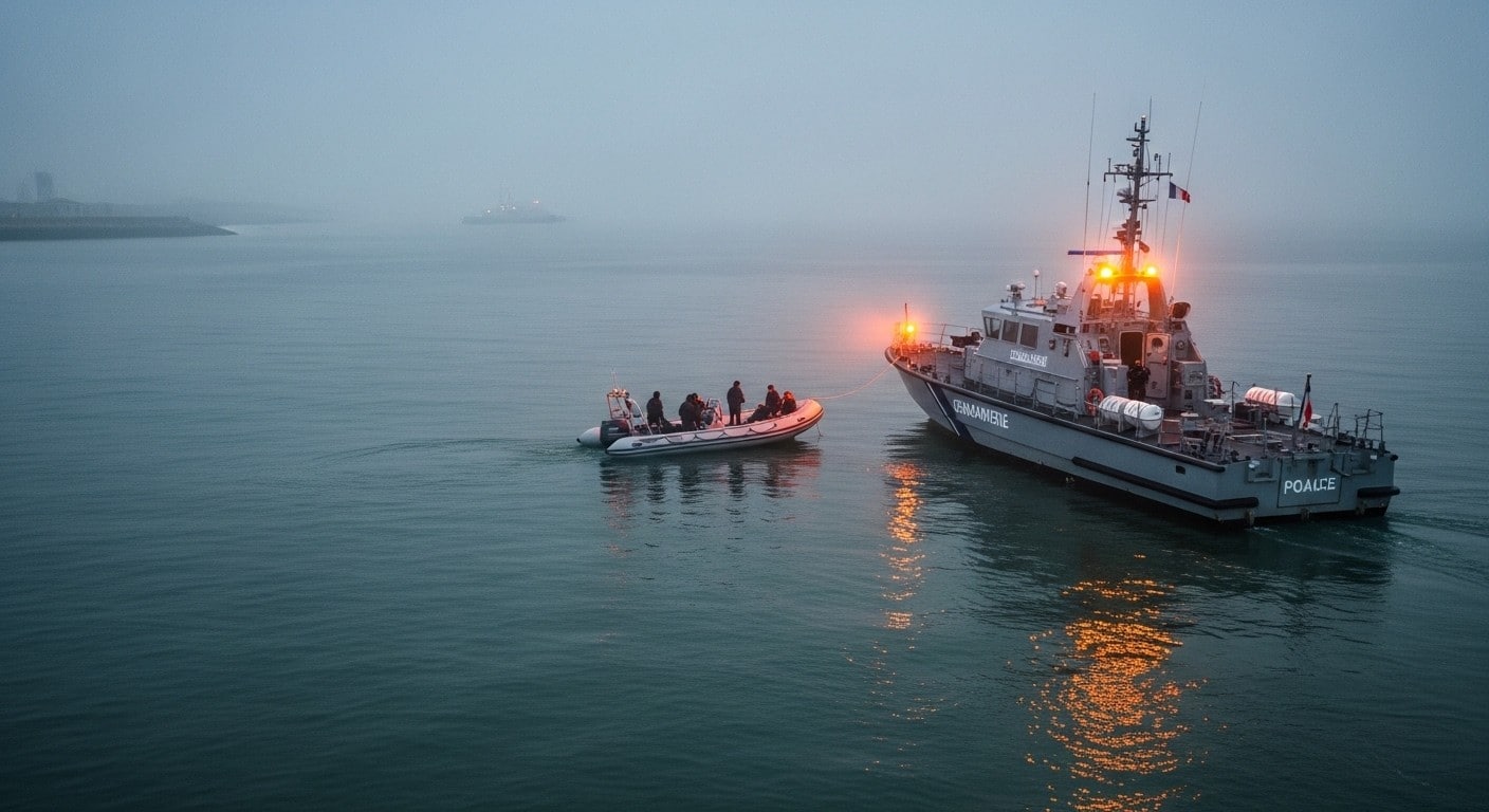Découvrez la première interception d'une embarcation de migrants sur un canal par la gendarmerie française, marquant un tournant dans la lutte contre les traversées illégales de la Manche vers l'Angleterre. Un changement majeur aux implications humaines et sécuritaires.