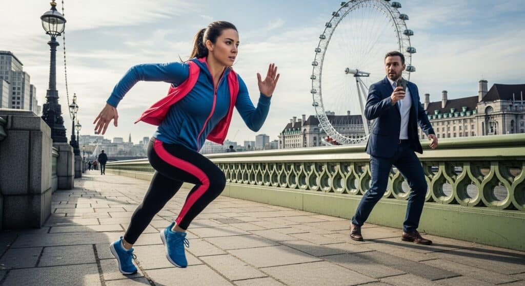 Triathlète Rattrape Voleur Téléphone à Londres en Sprint