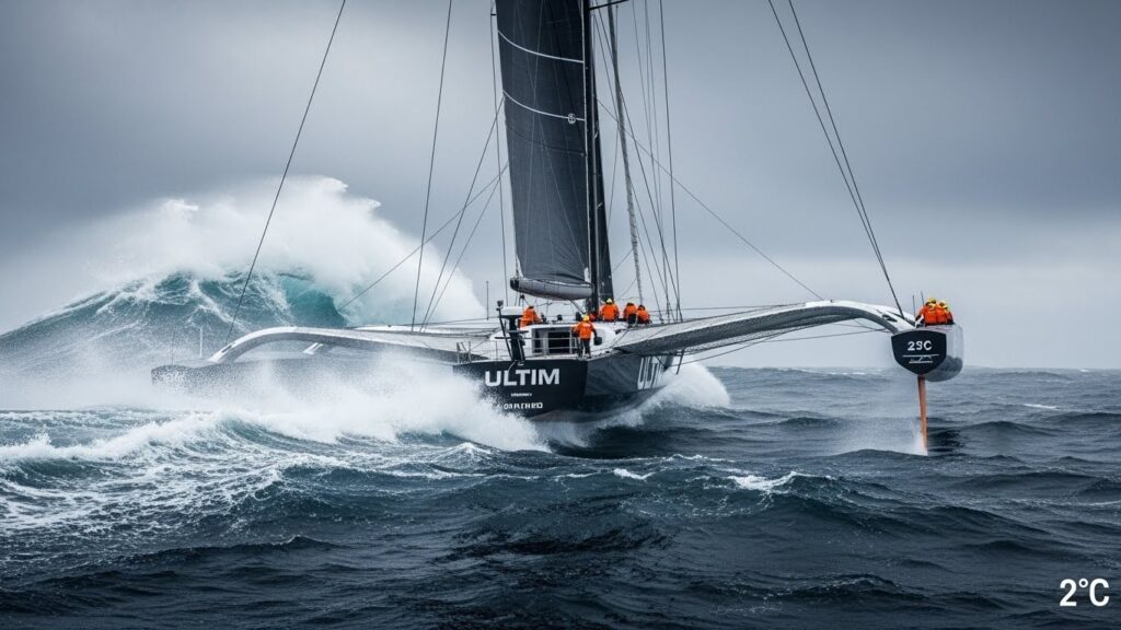 Trophée Jules Verne : Coville Perd Du Terrain Dans Le Pacifique