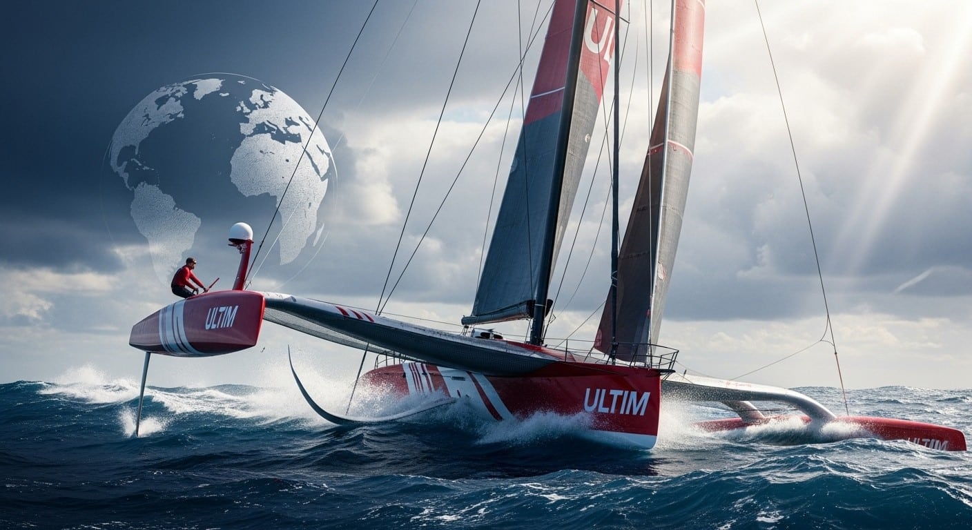 Découvrez comment Thomas Coville et son équipage sur Sodebo Ultim 3 ont battu le record absolu du Trophée Jules Verne en 40 jours seulement. Une épopée maritime inoubliable !