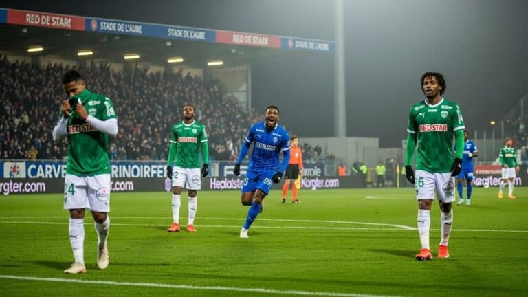 Troyes Bat Red Star 1-0 : Le Leader Échappe Aux Audoniens