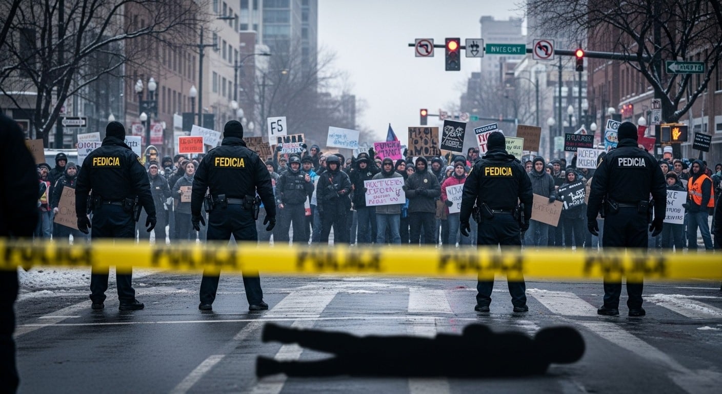 Après la mort tragique d'un manifestant tué par des agents fédéraux à Minneapolis, Donald Trump accuse les démocrates de provoquer le chaos. Tensions autour de l'immigration et risques d'embrasement aux États-Unis.