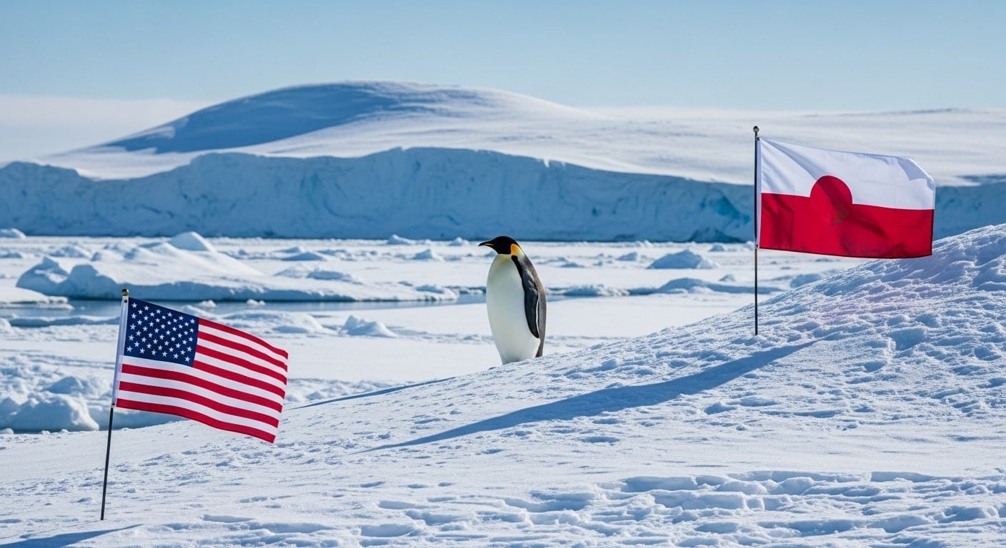 Découvrez comment une photo IA de Trump avec un manchot au Groenland a provoqué moqueries et débats : les pingouins n'y vivent pas ! Une erreur symbolique qui interroge la communication présidentielle.