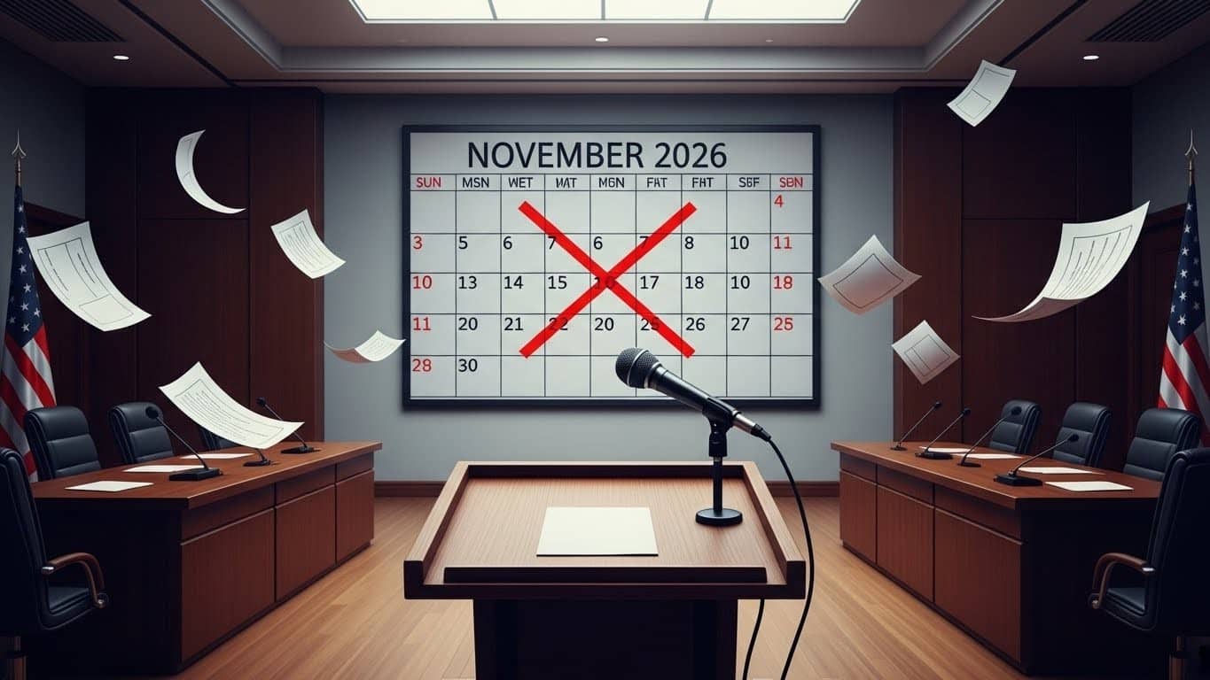 Donald Trump lâche une phrase choc sur les midterms 2026 : "on ne devrait même pas avoir d'élection". Humour ou dérapage ? La Maison Blanche dément, mais les réactions fusent. Décryptage complet.