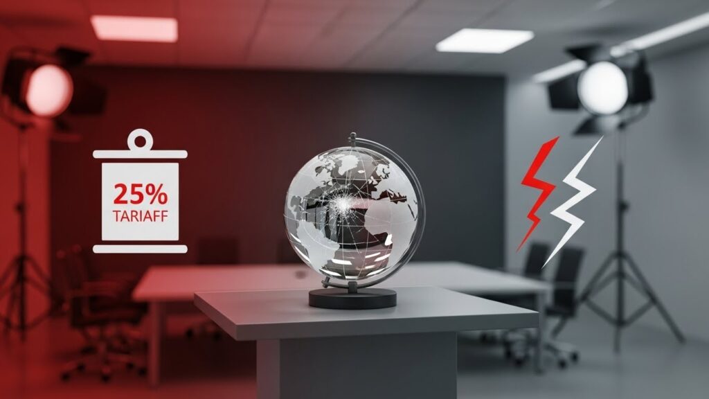 Trump Impose 25% de Tarifs aux Pays Commerçant avec l&rsquo;Iran