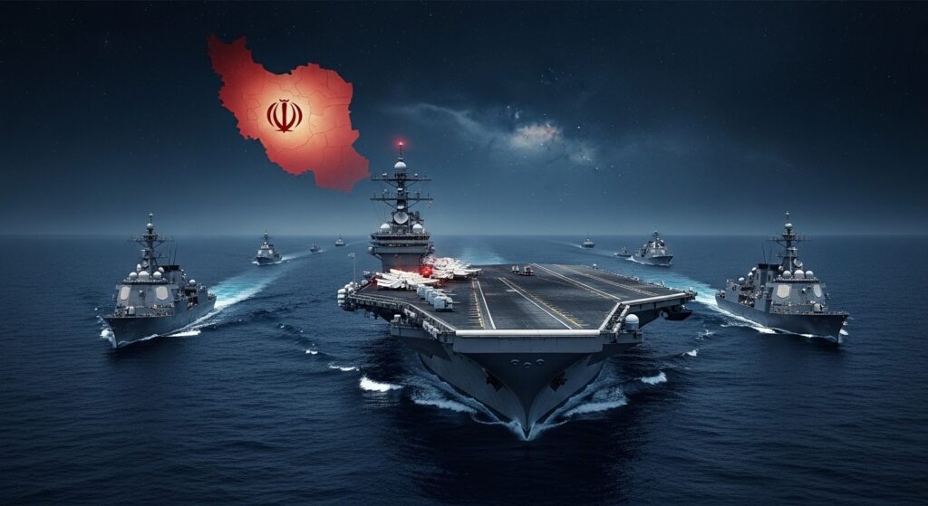 Trump Menace l&rsquo;Iran : Une Armada Navale en Route