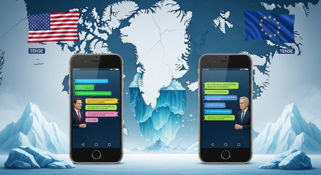 Trump Partage SMS Macron sur Groenland : Tensions Diplomatie
