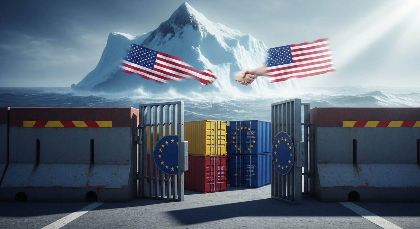 Donald Trump renonce aux surtaxes douanières sur l'Europe après des menaces liées au Groenland. Le ministre de l'Économie salue un premier signe positif tout en restant vigilant face à l'imprévisibilité américaine. Analyse des enjeux.