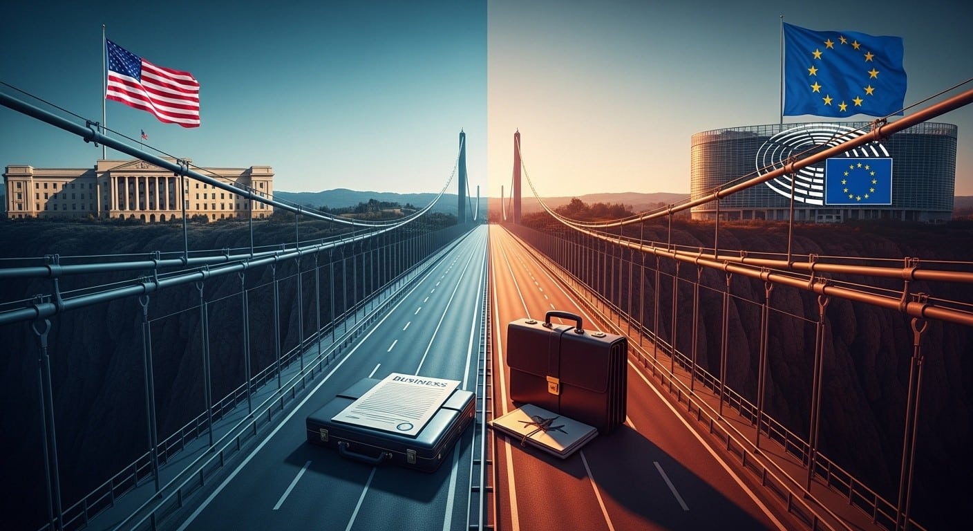 L’UE signe l’accord commercial avec les États-Unis de Trump tout en exprimant de sérieux doutes sur son Conseil de paix. Une diplomatie européenne en équilibre précaire face à l’imprévisible président américain.