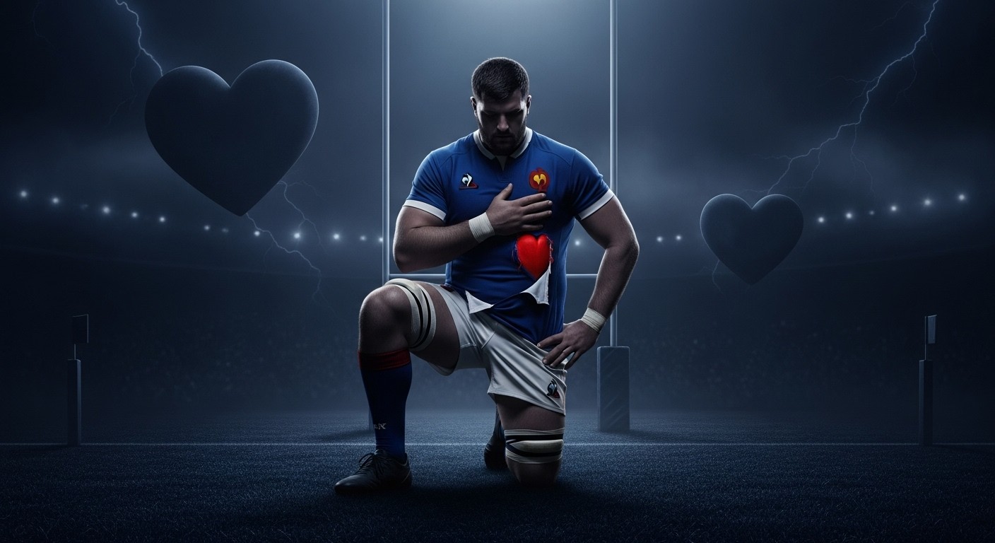 Découvrez le choc de l'accident cardiaque qui force Uini Atonio, pilier du XV de France et La Rochelle, à arrêter sa carrière à 35 ans. Hommage à un géant du rugby français.