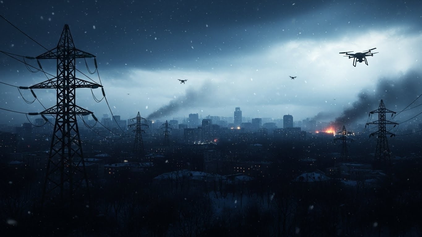 Découvrez comment des frappes russes massives ont plongé des régions entières d'Ukraine dans le noir en plein hiver. Analyse des impacts sur la population et le réseau énergétique.