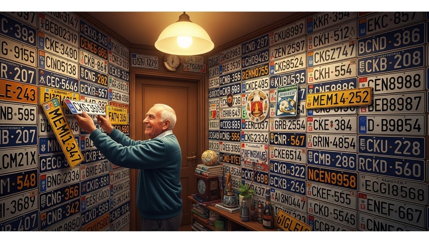 Découvrez l'incroyable passion d'un Mosellan de 72 ans qui a réuni 420 plaques d'immatriculation du monde entier. Il ne lui en manque que deux... Une histoire fascinante de persévérance et de voyages !