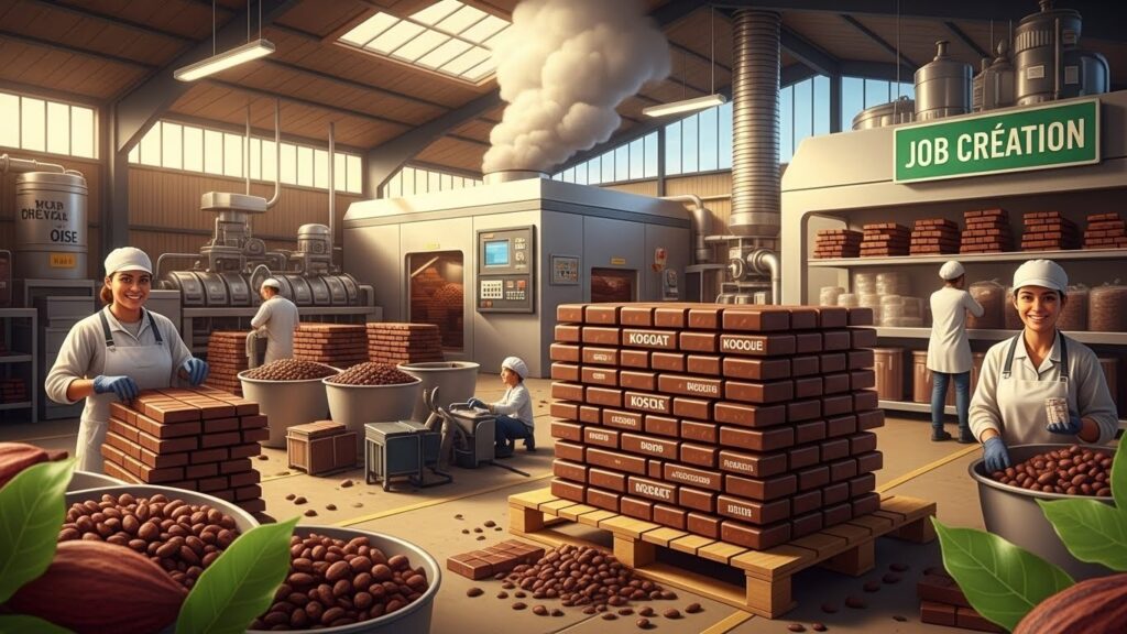 Usine de Chocolat dans l&rsquo;Oise : 40 Emplois Créés d’ici Fin 2026