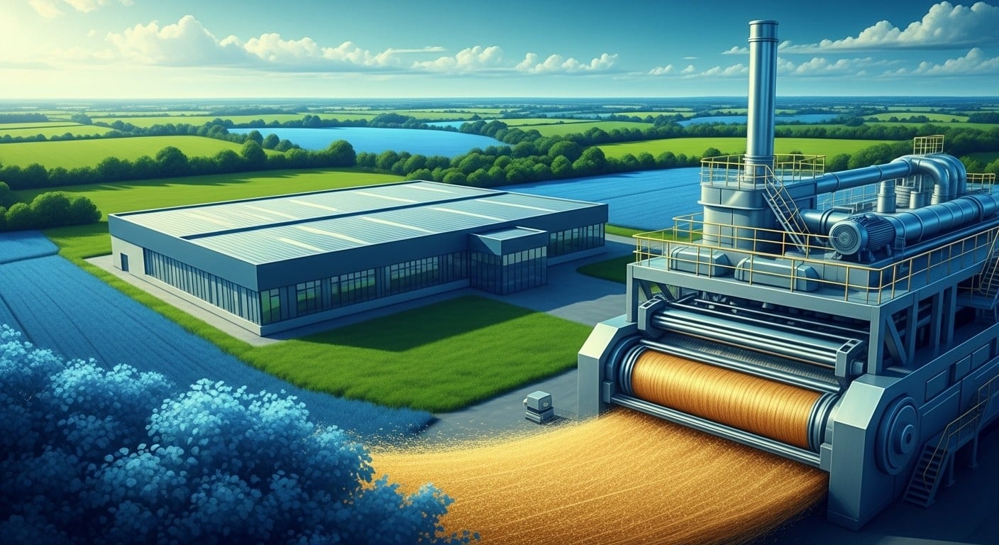 Découvrez comment Norlin transforme la fibre courte de lin en France avec une usine innovante de 5 millions d'euros dans l'Eure, sans eau, boostant économie locale et textile durable.