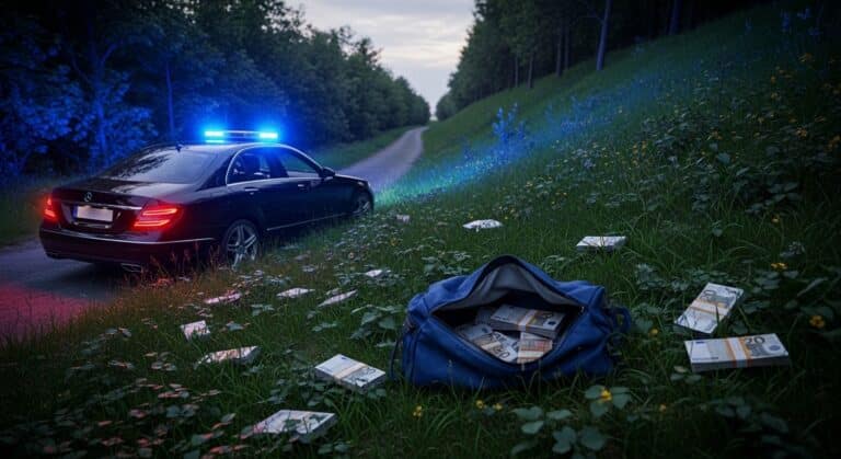 Val-d&rsquo;Oise : 120 000 Euros en Espèces Lors d&rsquo;une Folle Course-Poursuite