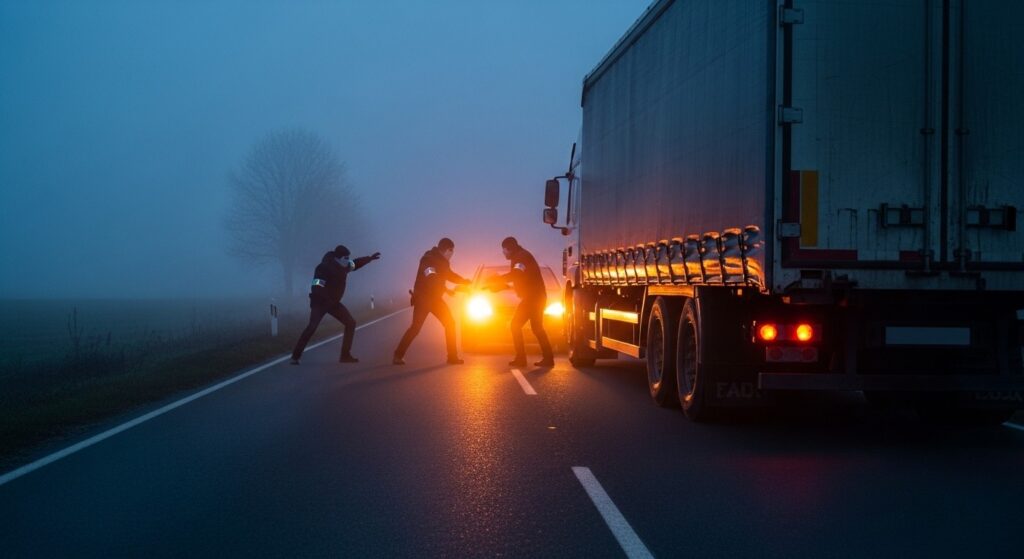 Val-d&rsquo;Oise : Routier Échappe à Attaque pour 244 Kg de Cocaïne