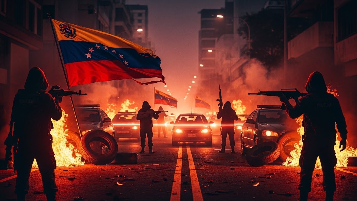 Les États-Unis appellent leurs citoyens à quitter immédiatement le Venezuela à cause des barrages et traques des colectivos armés pro-pouvoir. Situation explosive après la chute de Maduro.