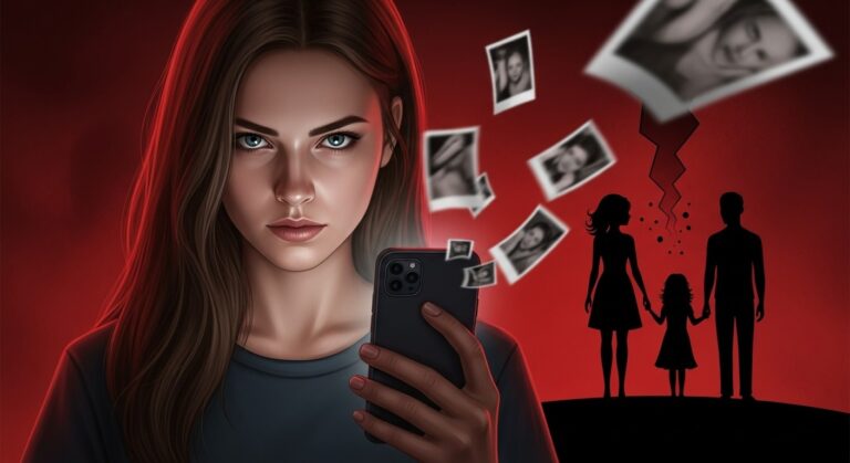Vengeance Familiale : Elle Publie Photos Intimes de la Maîtresse de Son Père