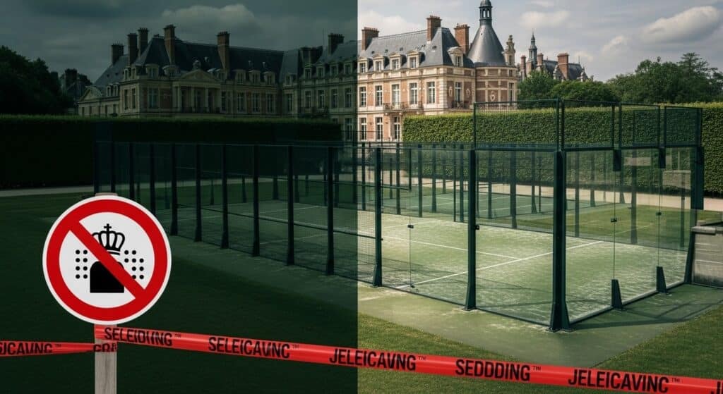 Versailles : Trianon Palace Condamné pour Terrains de Padel