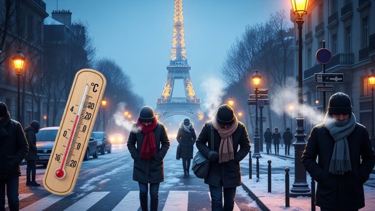 Vigilance Grand Froid en Île-de-France : Jusqu&rsquo;à -4°C