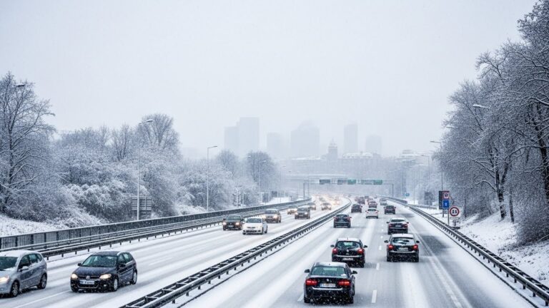 Vigilance Orange Neige Verglas : 23 Départements Touchés