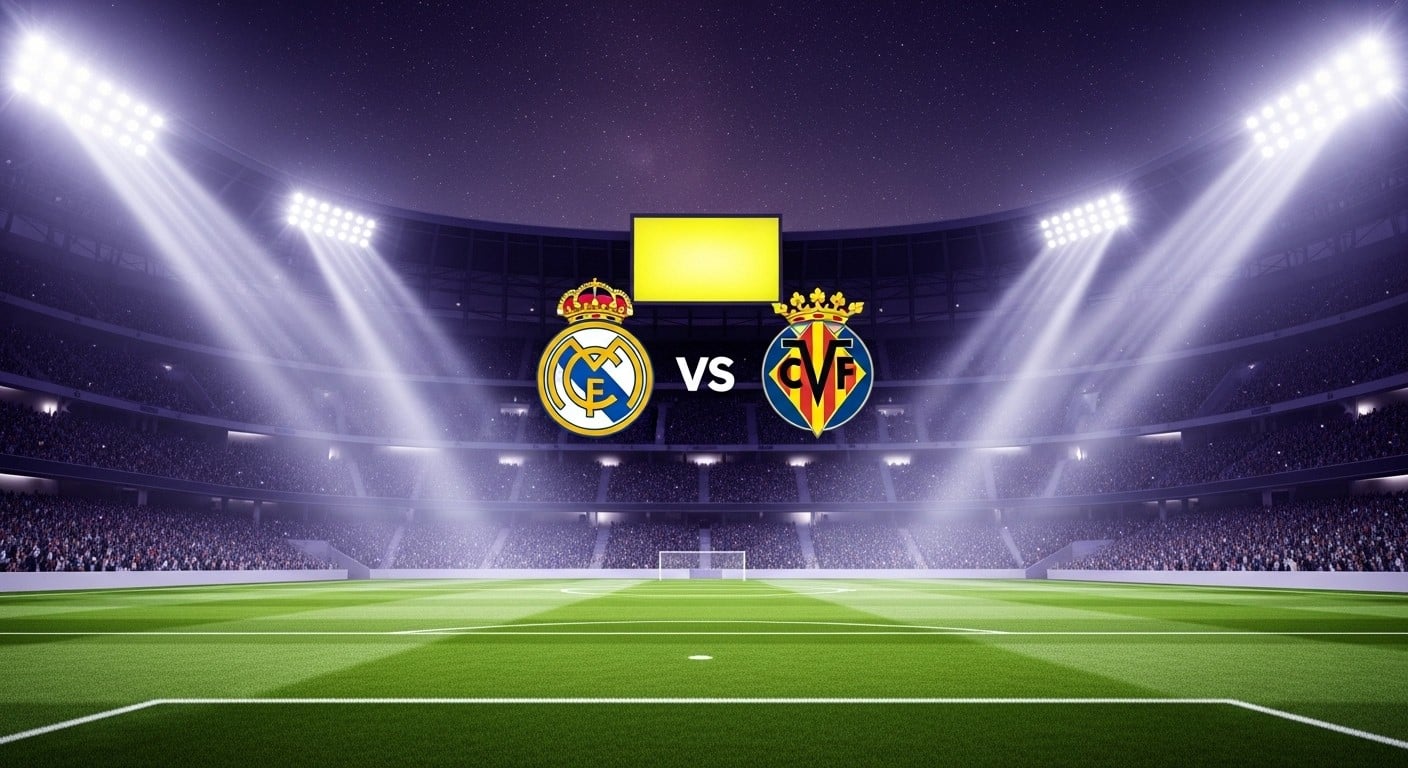 Découvrez l'heure exacte, la chaîne TV et les enjeux du match Villarreal vs Real Madrid en Liga ce samedi. Mbappé en feu, Brahim Diaz de retour après la CAN : tout pour ne rien manquer du duel au sommet !
