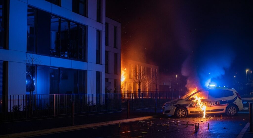 Violences à Bourges : le futur commissariat municipal visé par des engins incendiaires