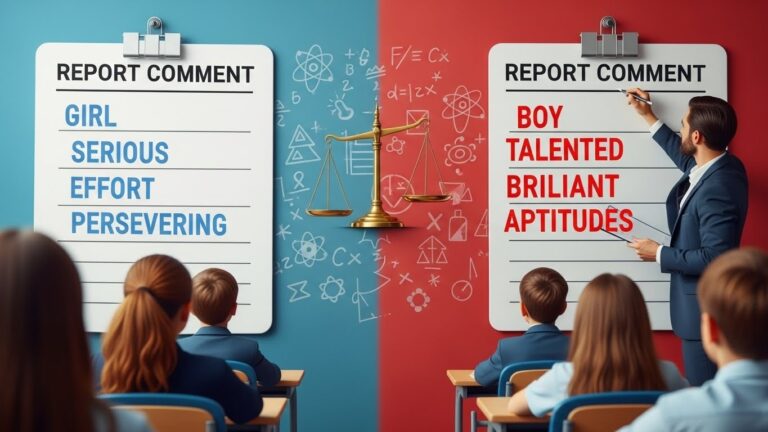 Vocabulaire Genré des Profs : Filles et Garçons Notés Différemment ?