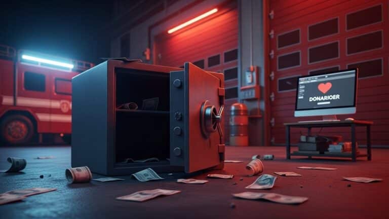 Vol chez les Pompiers du Var : Fausses Cagnottes en Ligne