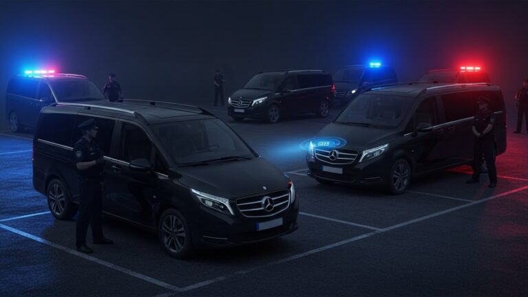 Vol de Vans Mercedes à 1,2 Million d&rsquo;Euros : 7 Suspects Arrêtés