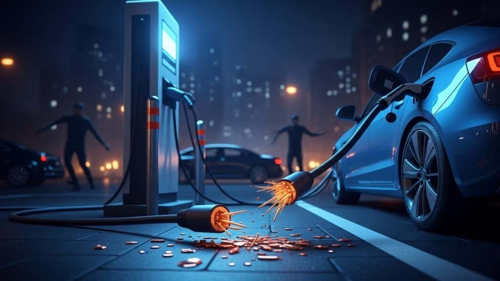 Vols de Câbles sur Bornes Électriques : Le Cuivre Attire les Gangs