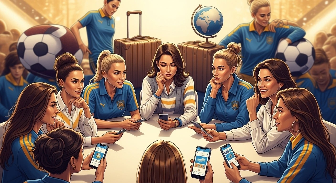 Découvrez WUnite, l'application créée par une ex-compagne de joueur qui unit des milliers de femmes de footballeurs pour s'entraider, entreprendre et briser les clichés. Une vraie solidarité mondiale !