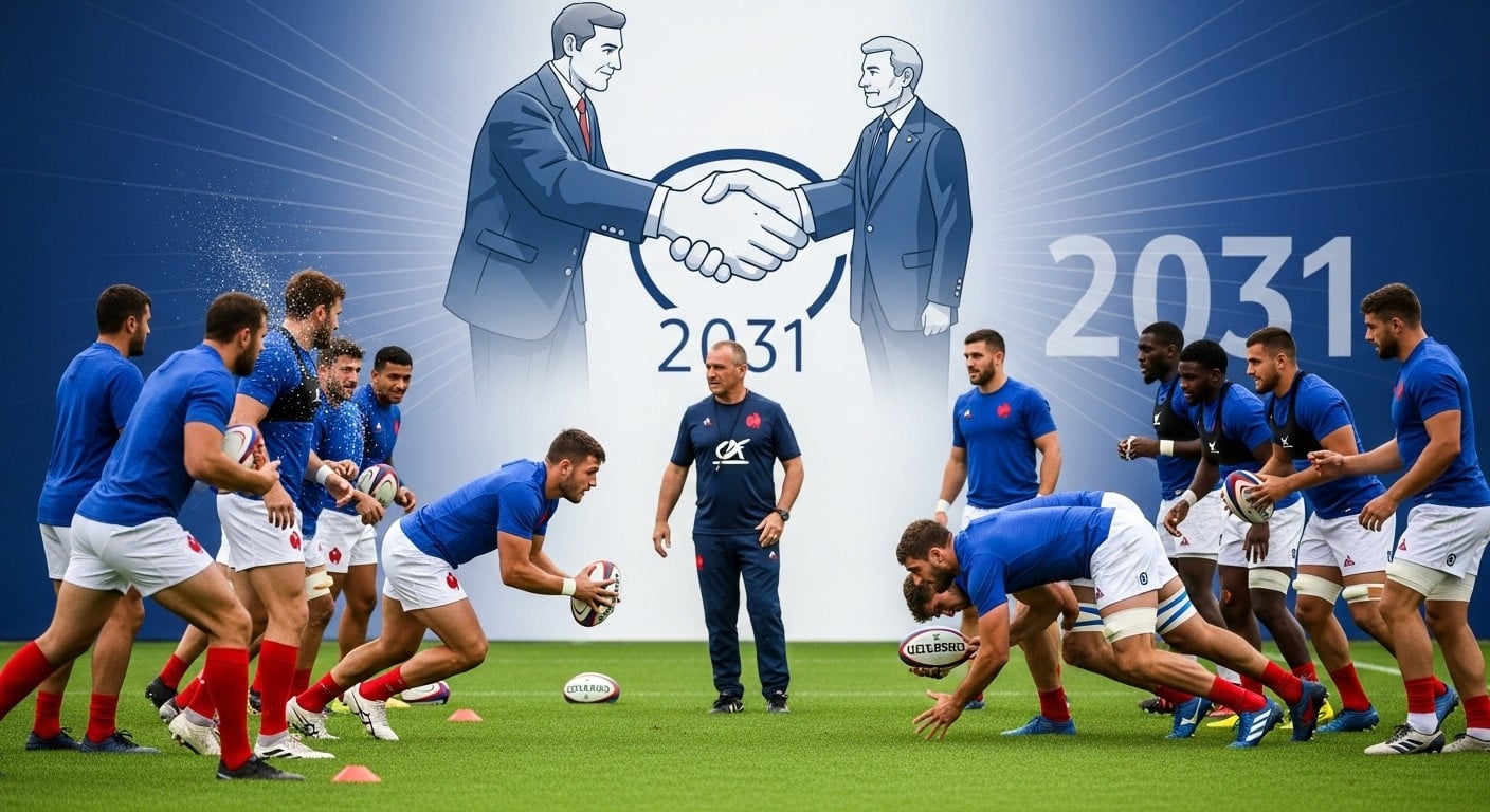 Découvrez les détails de la nouvelle convention FFR-LNR : maintien des 42 joueurs, assouplissements pour les tournées et focus sur la santé. Un accord clé pour le rugby français jusqu'en 2031 !