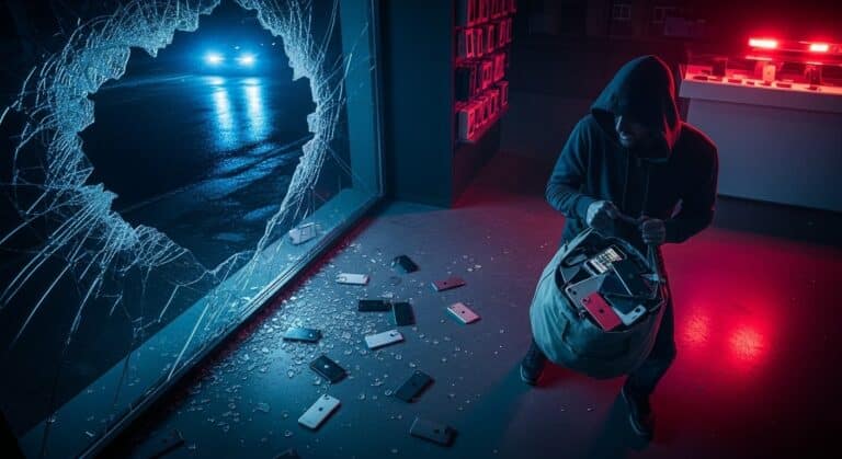 Yvelines : Braquage Audacieux de 42 iPhones à Rambouillet