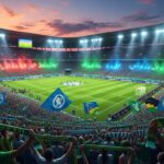 Zidane et Gims au Stade pour Algérie – RD Congo à la CAN