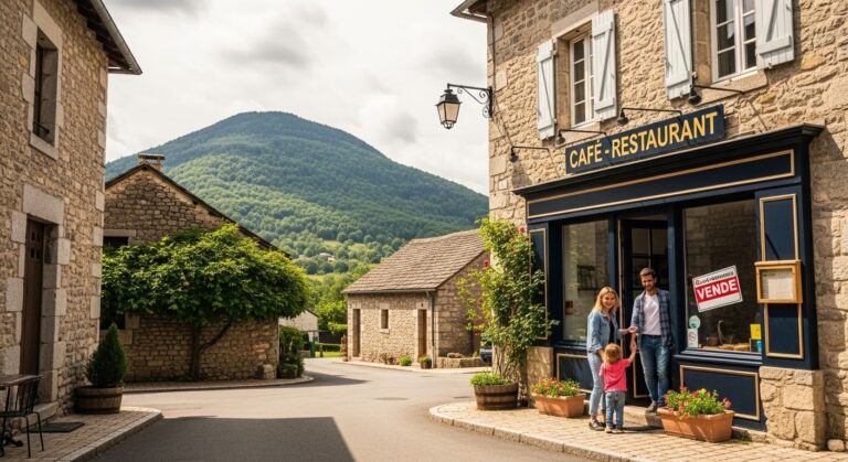 530 Euros Loyer Compris : Village Auvergne Cherche Repreneur Café-Restaurant