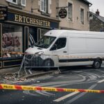 Accident Dramatique à Hermes : Camionnette Fauche Deux Piétons Devant une Boucherie