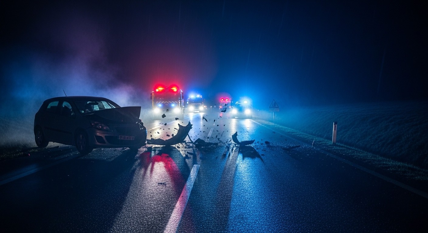 Tragique collision nocturne près de Nantes : une voiture volée roulant feux éteints et à contresens percute un véhicule, causant deux décès. Détails sur ce drame routier en Loire-Atlantique.