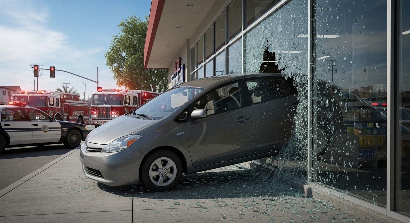 Une conductrice de 92 ans perd le contrôle et s'encastre dans un supermarché à Los Angeles : trois morts, six blessés. Un drame qui relance le débat sur la conduite des seniors.