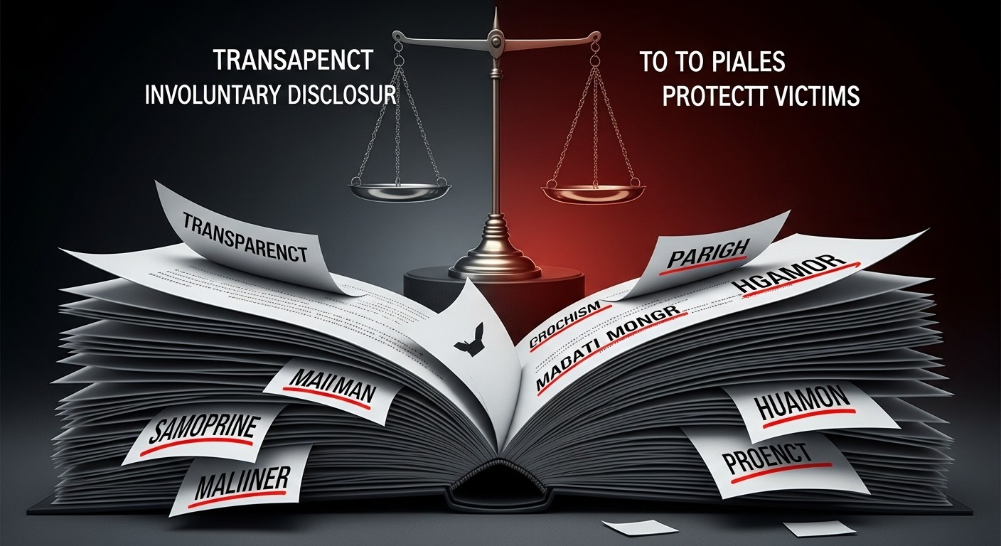 Découvrez comment la publication massive de documents sur l'affaire Epstein a divulgué sans accord les noms de victimes présumées, provoquant indignation et appels à correction urgente.