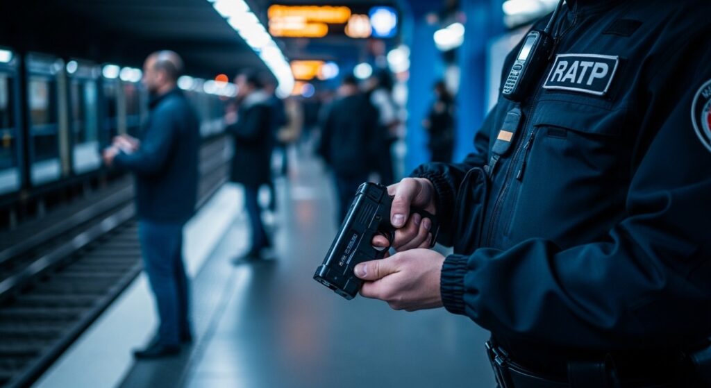 Agents RATP : Pistolets à Impulsion Électrique Autorisés