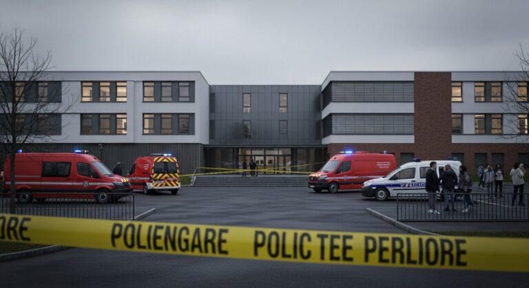 Agression au Couteau au Lycée Voillaume : Un Élève Blessé à la Gorge